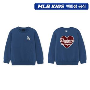 [MLB키즈] 스트릿 하트 아트웍 기모 맨투맨 (7AMTH0356-07BLD)
