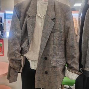 수스 HC12 체크슬림쟈켓 S353BJK904