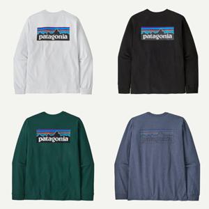 [파타고니아코리아] 38518Q7 멘즈 롱-슬리브드 P-6 로고 리스판서빌리-티 CH