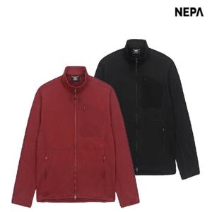 [네파] 남성 패스파인더 스트라이프 기모 풀 집업자켓 7K76111