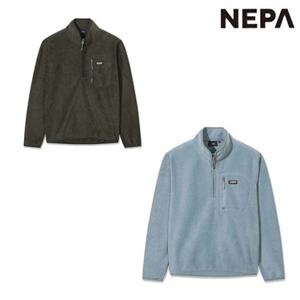 네파 7L75464 남성 겨울 등산 캠핑 집업 기모 티셔츠 플리스 플러피 티