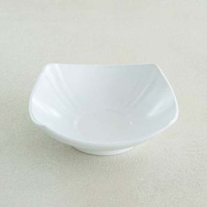 이천도자기 흰여울 사각 쿠프찬기 1호 13.5cm 식기 그릇 플레이트 백자그릇 한정식 한정식찬기 찬기 원형찬