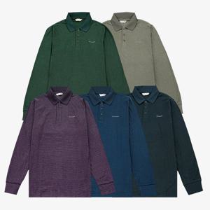 [크로커다일남성]폴리 혼방 기모 자카드 폴로티 CDAAATP3703_JJ