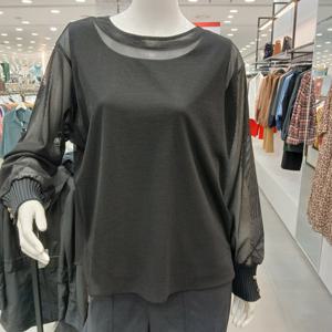 [샤트렌]오버 핏 블라우스 HCEFBL101_GN