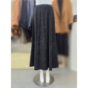 [플라스틱아일랜드]스웨이드 밴딩 스커트 PR7XC3S0_DJ