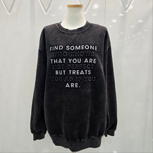 [밸리걸]레터링 빈티지 맨투맨 610370-YS