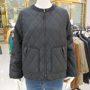 [샤트렌]라운드  넥이 깔끔한 패딩점퍼 HCDWJP001BK_GN