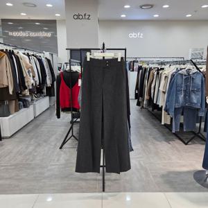 [ab.f.z]AFZ4HPA2/허리 투버튼 슬림 와이드 멋쟁이 정장 팬츠_IC