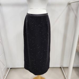 [밸리걸]반짝이 모직일자 스커트803260