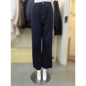 [플라스틱아일랜드]릴렉스 일자 기모 데님 팬츠 PQ4DP085_DJ