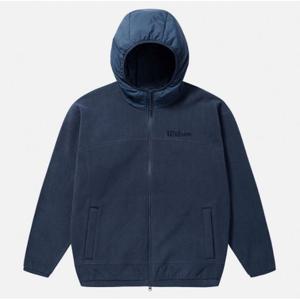 윌슨후드집업 LQC W244001LFJO3-DNY 남성 W 후리스 풀집 자켓