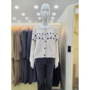[플라스틱아일랜드]원형무늬 가디건 PR7XD0G2_DJ