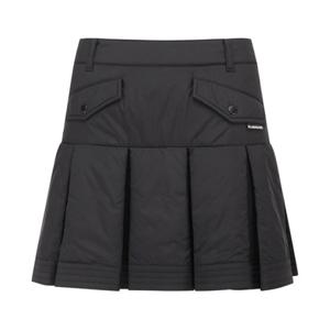 [파리게이츠] (521E4PC482)여성 백 밴딩 플리츠 패딩 큐롯 스커트