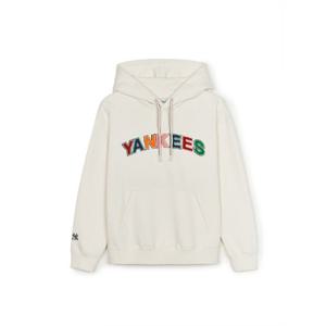 MLB후드티 GQC 3AHDV0746-50CRS 바시티 컬러 부클 그래픽 기모 후드티 뉴욕양키스