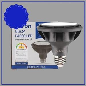 LED PAR30 전구 램프 15W 주광색 집중형 블랙 램프 vitson 파30 파삼공