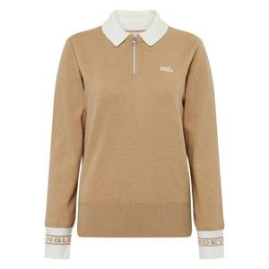 [와이드앵글]여성 CO 심플 쿼터집업 방풍 스웨터 Beige(WWW25K72E2)