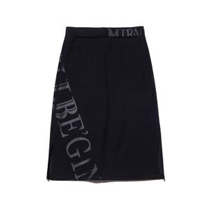[인터크루]인터크루 여성 레터링 스커트 ITV1SS51ABK (블랙)