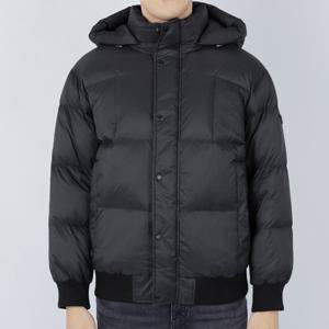 [게스]게스 남성 후드탈착 다운봄퍼 패딩 블랙 MO4W5875 B