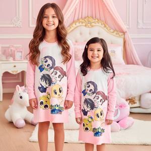 [토토와모모]유아 아동 여아 실내복 원피스 신비아파트 T블룸