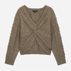 [써스데이아일랜드]꼬임 니트 풀오버 T258MSW232W