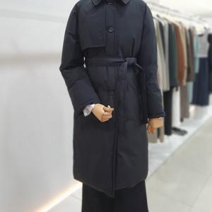 [잇미샤]벨티드 싱글 트렌치  구스다운 점퍼 ITPBYPD700