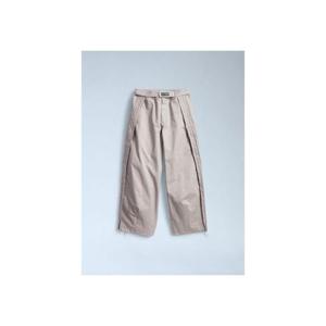 25 FW adidas x Bad Bunny x Mercedes AMG F1 여성 로고 모티프 디스트레스드 팬츠 adi0364004gry F