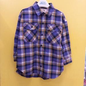 리틀밥독 HC11 맥롱체크셔츠 H204MBL02