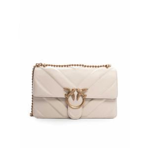 [PINKO] 라프리마 여성 토트 백 러브 원 클래식 라이트 미디엄 H 104549A2OSZ14Q 화이트 /8