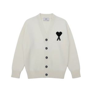 아미 빅하트 로고 남녀공용 가디건 UKC367 018 151