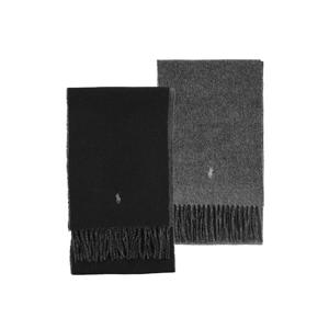 폴로랄프로렌 PC0455-002 포니 리버시블 프린지 머플러