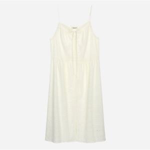 [써스데이아일랜드]풀오픈 레이어드 슬리브리스 원피스 T258MOP231W