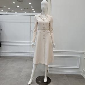 [미니멈]A라인 카라 원피스(MYDAWO0710 IV)-IC