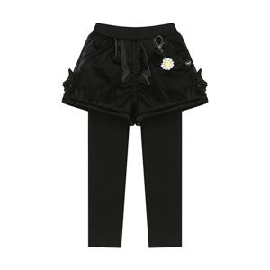 프렌치캣 BK 화섬 레깅스(Q55DAP030)양말증정