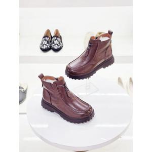 세레스 세이브존07 퍼안감 앵클부츠4.5cm LR5373