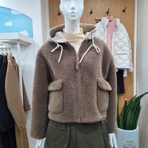 클리지 DP01 뽀글이 니트후드 자켓 CP9DLT02