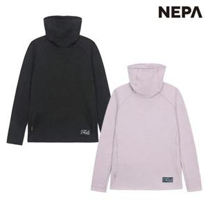 네파 7K85318 여성 패스파인더 기모 하이넥 티셔츠