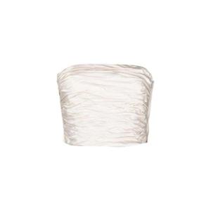 25 FW 페세리코 엔버 새틴 크롭 탑 E0827604270 TP447987712