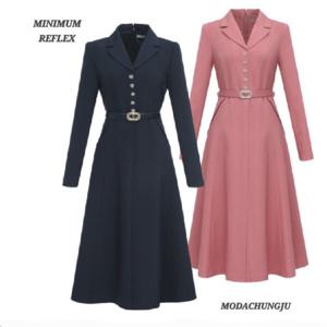 [미니멈]MD 카라넥 모던 클래식 A라인 원피스 MD MMYAAWO2490_CJ