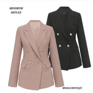 [미니멈]MD 카라넥 더블 자켓 MD MMZAGWJ1860 M_CJ