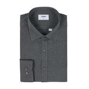 [레노마(셔츠)]구김이 적은 투톤 스트라이프 슬림핏 ROFSL0-369-DG