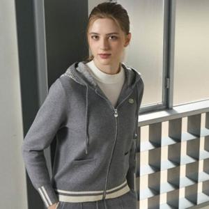 [힐크릭]여성골프웨어 겨울니트 니트 셋업 집업 스웨터 1HCSWWU9