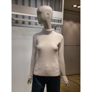 [숲]프릴 레이스넥 니트(SC2LK33)