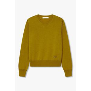 [보브] 자수 로고 라운드넥 니트 풀오버 (7115450902)