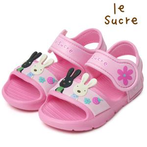 르슈크레 플라워 샌들_핑크