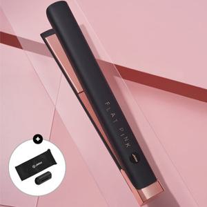 JMW 프리볼트 슬림&핏 세라믹히터 플랫핑크 판고데기 매직기 (보호캡+파우치 증정)