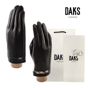 [백화점][닥스(장갑)]하우스체크포인트 남성용 가죽장갑 GPU707O