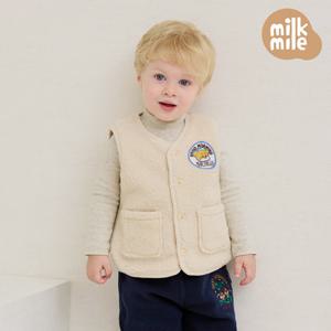 [밀크마일] 뽀숑보아굿베어수면조끼