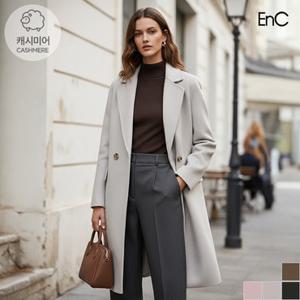 [ENC] 핸드메이드 오버핏더블코트 (ENJH34T54A)