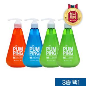 페리오 펌핑치약 285g*4개 3종 택1