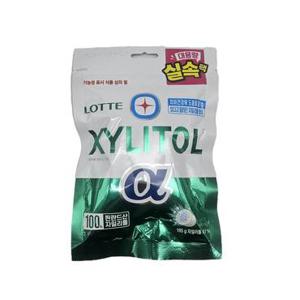 롯데웰푸드 자일리톨 알파 195g 리필